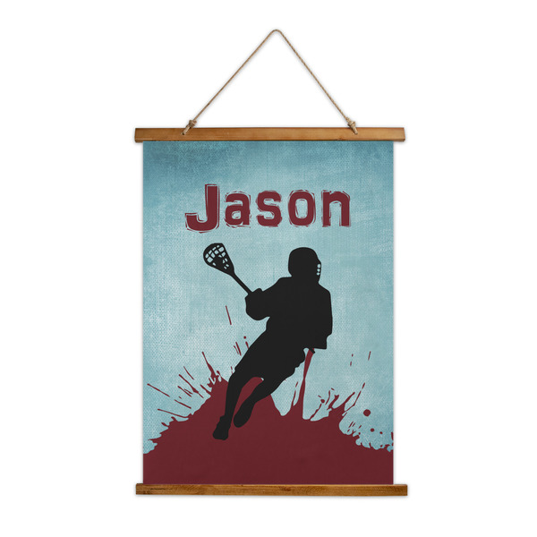 Custom Lacrosse Wall Hanging Tapestry (Personalized)