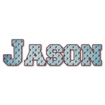 Lacrosse Name/Text Decal - Medium (Personalized)