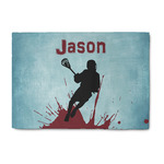 Lacrosse Washable Area Rug (Personalized)