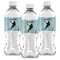Lacrosse Water Bottle Labels - Front View