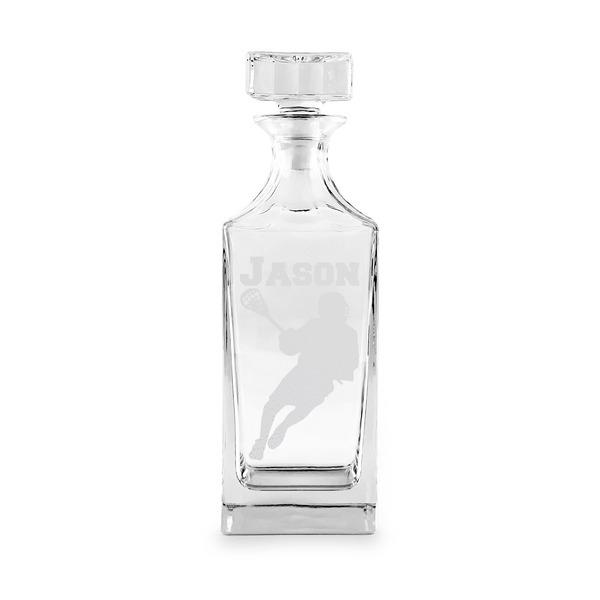 Lacrosse Whiskey Decanter - 30oz Square - APPROVAL