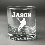 Lacrosse Whiskey Glass (Single) (Personalized)