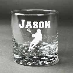 Lacrosse Whiskey Glass - Engraved (Personalized)