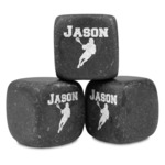 Lacrosse Whiskey Stone Set - Set of 3 (Personalized)