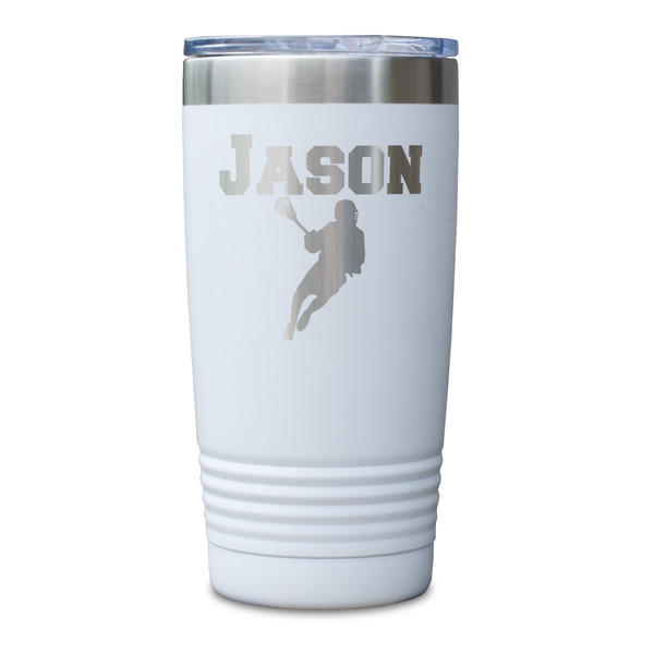 Lacrosse White Polar Camel Tumbler - 20oz - Single Sided - Approval