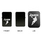 Lacrosse Windproof Lighters - Black, Single Sided, w Lid - APPROVAL