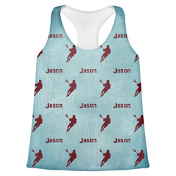Lacrosse Womens Racerback Tank Top (Personalized)