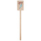 Lacrosse Wooden 6.25" Stir Stick - Rectangular - Single Stick