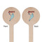 Lacrosse Wooden 7.5" Stir Stick - Round - Double Sided - Front & Back