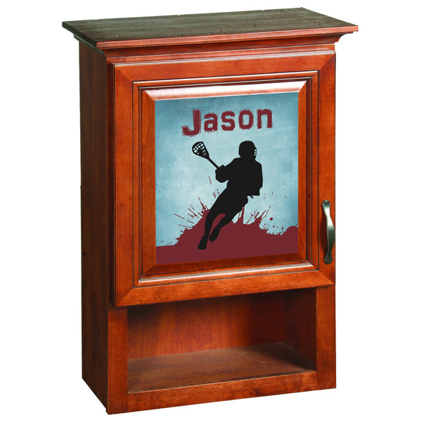 Lacrosse Wooden Cabinet Decal (Medium)