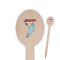 Lacrosse Wooden Food Pick - Oval - Closeup