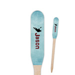 Lacrosse Paddle Wooden Food Picks (Personalized)