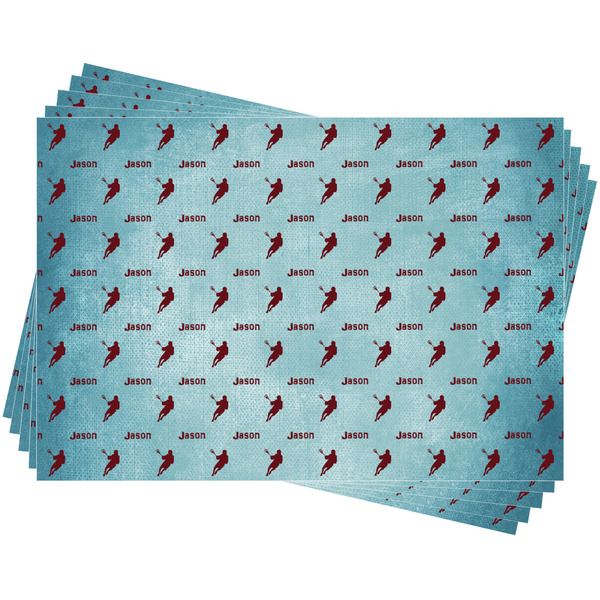 Lacrosse Wrapping Paper - 5 Sheets Approval