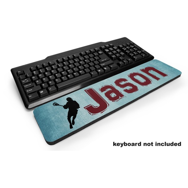 Custom Lacrosse Keyboard Wrist Rest (Personalized)