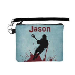 Lacrosse Wristlet ID Case w/ Name or Text