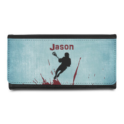 Lacrosse Leatherette Ladies Wallet (Personalized)