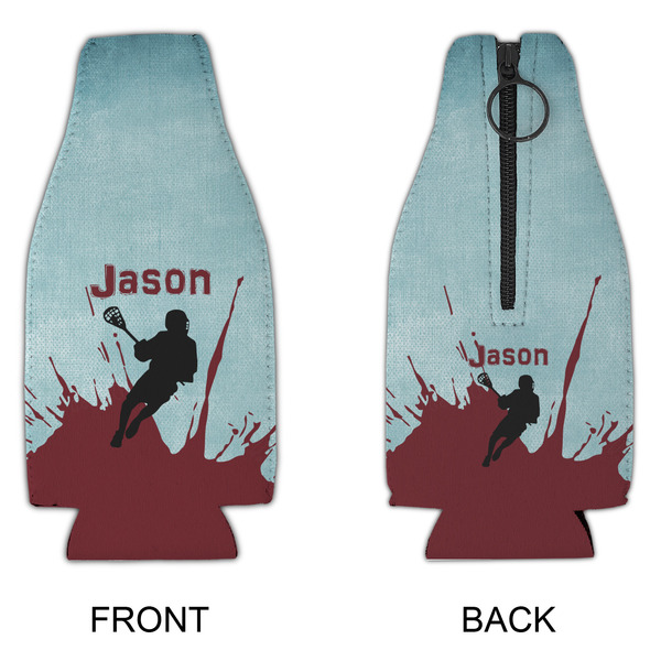Lacrosse Zipper Bottle Cooler - APPROVAL
