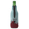Lacrosse Zipper Bottle Cooler - BACK (bottle)