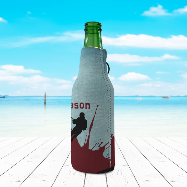 Lacrosse Zipper Bottle Cooler - LIFESTYLE