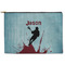 Lacrosse Zipper Pouch - Large - 12.5"x8.5" (Personalized)