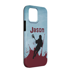 Lacrosse iPhone Case - Rubber Lined - iPhone 13 (Personalized)