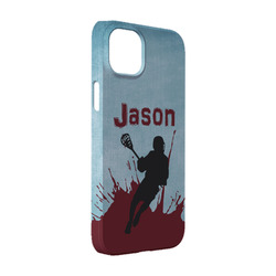 Lacrosse iPhone Case - Plastic - iPhone 14 Pro (Personalized)