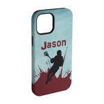 Lacrosse iPhone Case - Rubber Lined - iPhone 15 (Personalized)