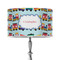 Trains 12" Drum Lampshade - ON STAND (Poly Film)