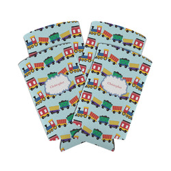 Trains Can Cooler (tall 12 oz) - Set of 4 (Personalized)