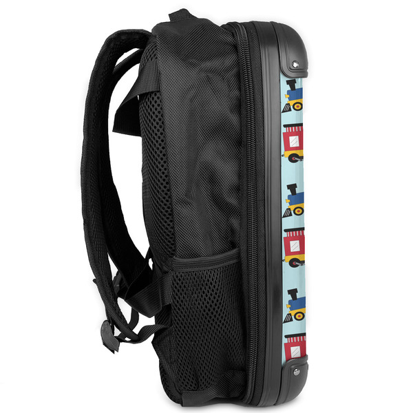 Trains 13" Hard Shell Backpacks - Side View