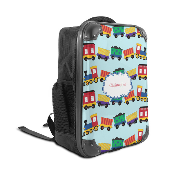 Trains 15" Backpack - ANGLE VIEW