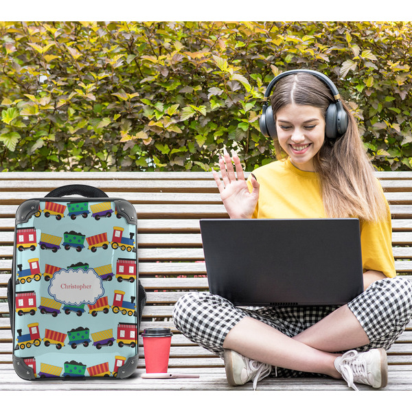 Trains 15" Backpack - LIFESTYLE