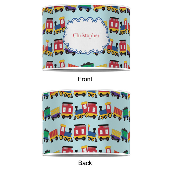 Trains 16" Drum Lampshade - APPROVAL (Poly Film)