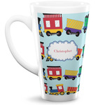 Trains 16 Oz Latte Mug (Personalized)