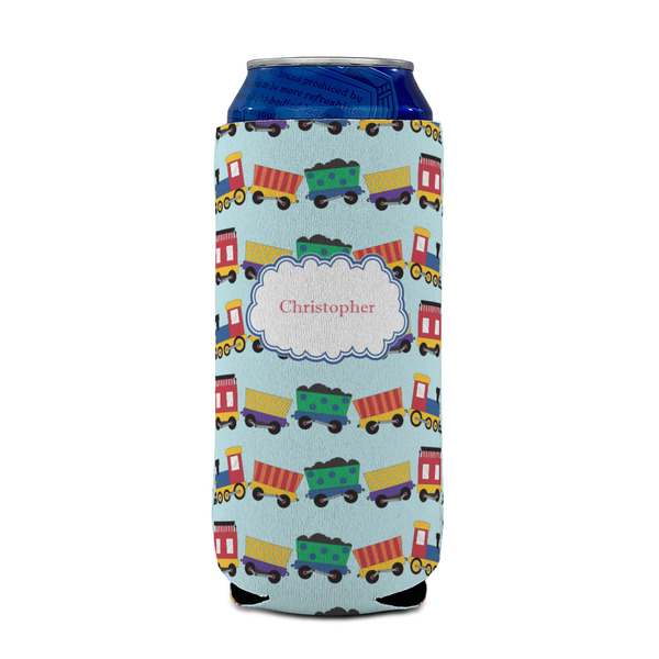 Trains 16oz Can Sleeve - FRONT (on can)