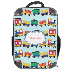 Trains Hard Shell Backpack (Personalized)