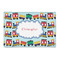 Trains 2' x 3' Indoor Area Rug (Personalized)