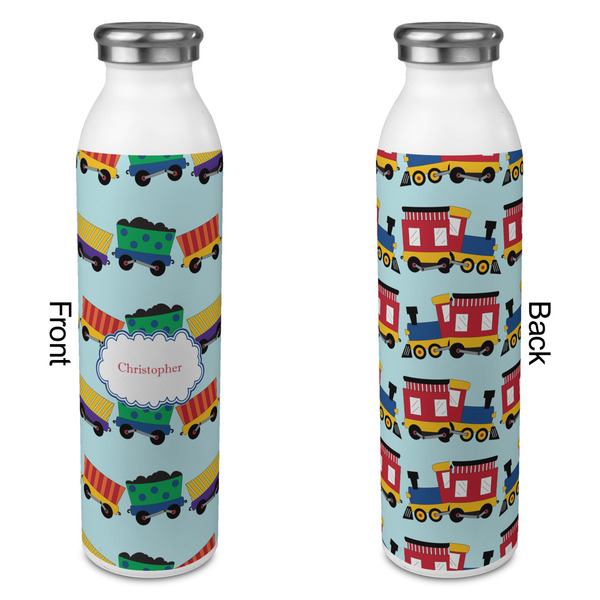 Trains 20oz Water Bottles - Full Print - Approval