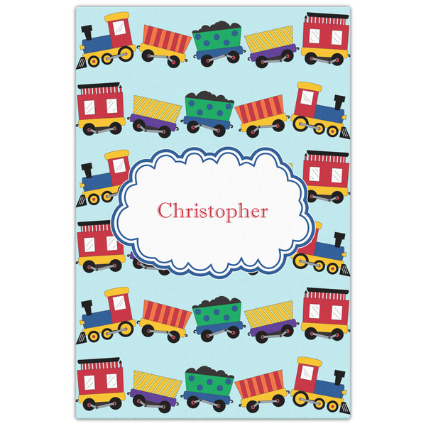 Trains 20x30 - Canvas Print - Front View