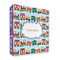 Trains 3 Ring Binders - Full Wrap - 2" - FRONT