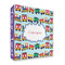 Trains 3 Ring Binder - Full Wrap - 2" (Personalized)