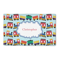Trains 3' x 5' Patio Rug (Personalized)