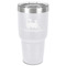 Trains 30 oz Stainless Steel Ringneck Tumbler - White - Front
