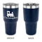 Trains 30 oz Stainless Steel Ringneck Tumblers - Navy - Single Sided - APPROVAL