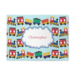 Trains 5' x 7' Patio Rug (Personalized)