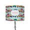 Trains 8" Drum Lamp Shade - Fabric (Personalized)