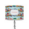 Trains 8" Drum Lampshade - ON STAND (Poly Film)
