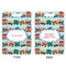 Trains Aluminum Luggage Tag (Front + Back)