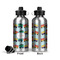 Trains Aluminum Water Bottle - Front and Back
