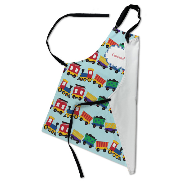 Trains Apron - Folded